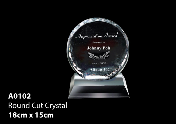 Round Cut Crystal