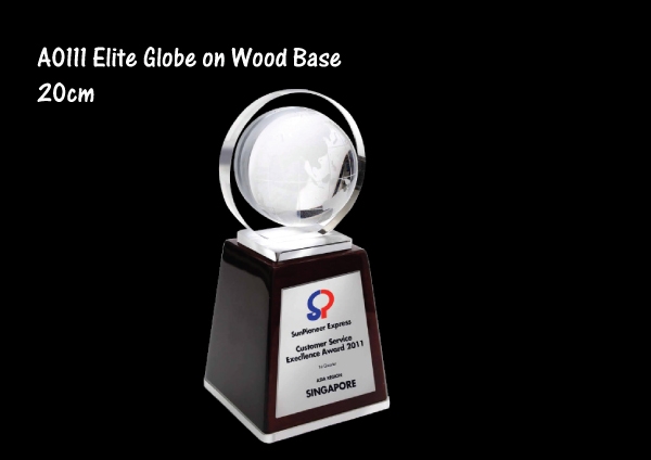 Elite Globe on wood ..